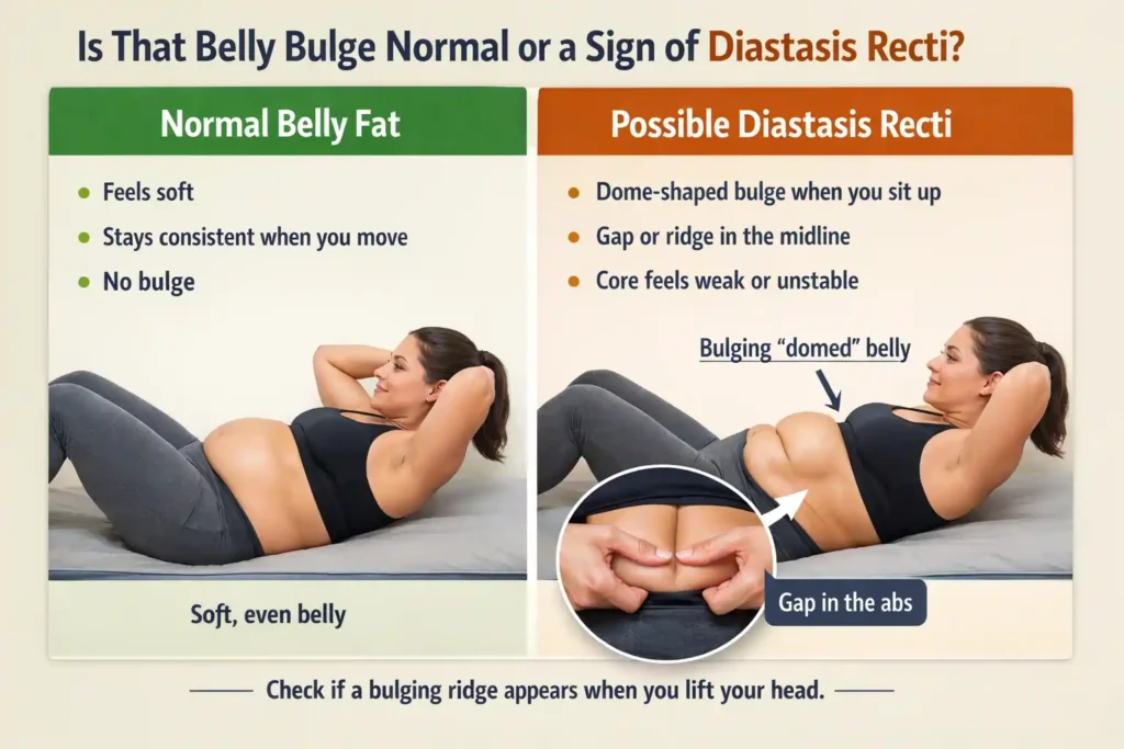 Is That Belly Bulge Normal or a Sign of Diastasis Recti Langley