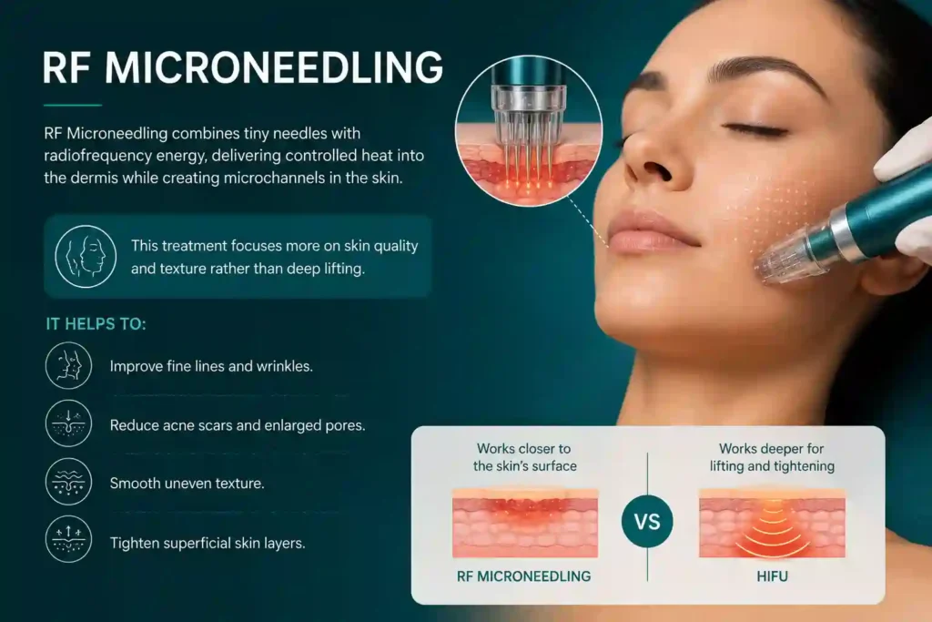 What Does RF Microneedling Do That HIFU Alone Cannot Langley