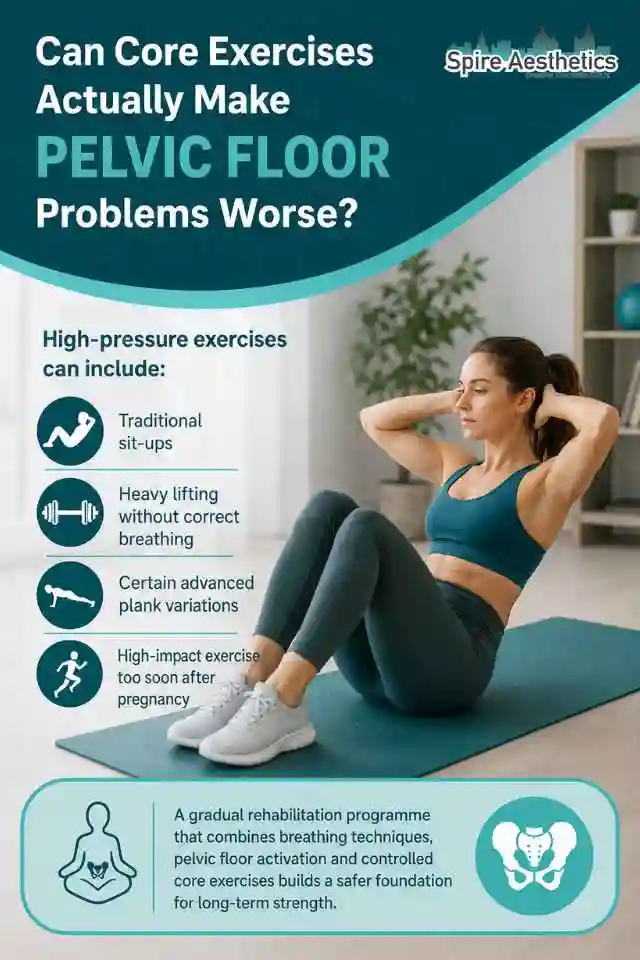 Can Strengthening Your Core Alone Actually Make Pelvic Floor Problems Worse Langley?
